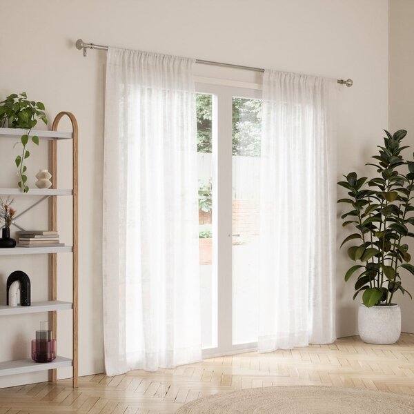 Acél bővíthető függönykarnis 183 - 366 cm Ella – Umbra