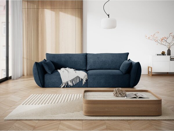 Sötétkék kanapé 208 cm Vanda – Mazzini Sofas