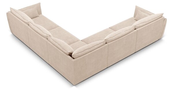 Bézs sarokkanapé (variálható) Vanda – Mazzini Sofas