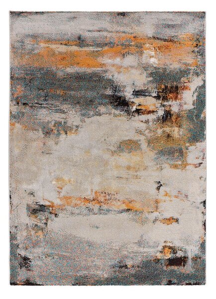 Okkersárga-szürke szőnyeg 133x190 cm Eider – Universal