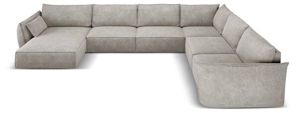 Világosszürke sarokkanapé (jobb oldali) Vanda – Mazzini Sofas
