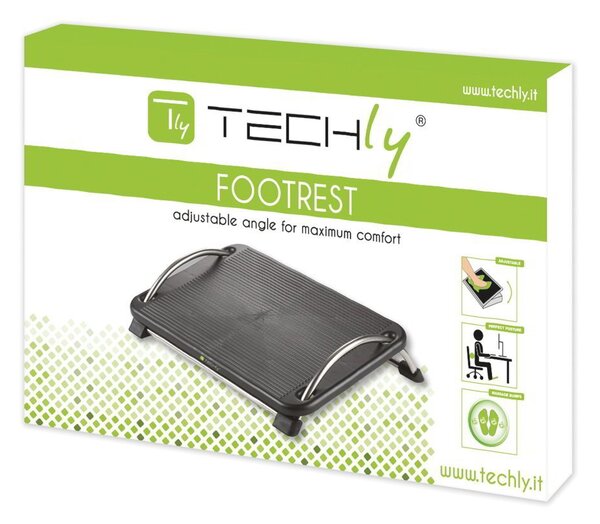 Techly ICA-FR 13 lábtartó Fekete