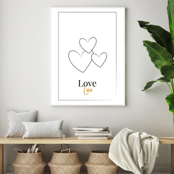 Poszter - Love (A4)