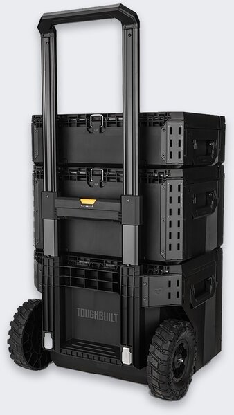 Toughbuilt StackTech 3 darabos szerszámtároló kocsi