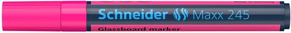 SCHNEIDER Üvegtábla marker 1-3mm, Maxx 245 rózsaszín (E124509)