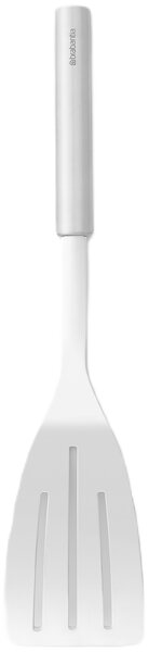 BRABANTIA Profile Cook & Serve nagy méretű spatula. zsiradékelvezető nyílásokkal. hőálló. r.m. acél. selyem matt - 250682