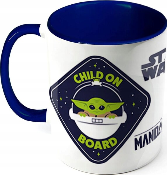 Star Wars Mandalorian - Child on Board - bögre