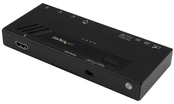 StarTech.com VS421HD4KA videojel kapcsoló HDMI
