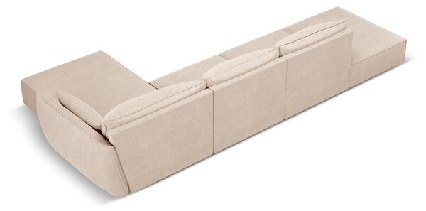 Bézs sarokkanapé (jobb oldali) Vanda – Mazzini Sofas