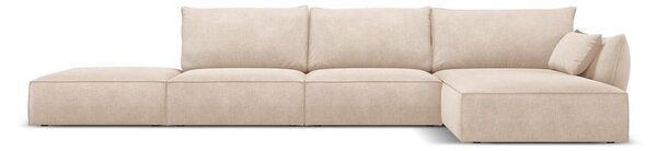 Bézs sarokkanapé (jobb oldali) Vanda – Mazzini Sofas