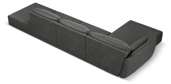 Szürke sarokkanapé (bal oldali) Vanda – Mazzini Sofas