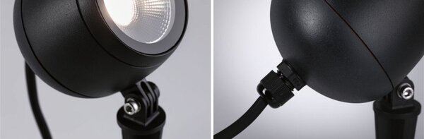 Paulmann Kikolo 94774 Világításrendszer, Plug & Shine LED-es kerti fényszóró LED 7.2 W Melegfehér Antracit