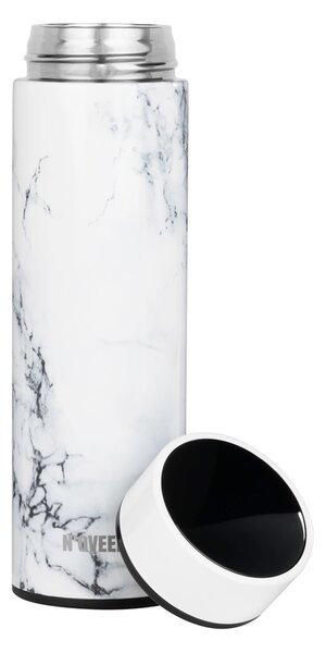 N'oveen TB2319 LED 450ml Termosz - Fehér
