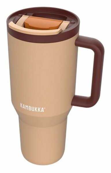 Kambukka Rio Dupla falú Termosz bögre 950ml - Almond Dream (Barna)