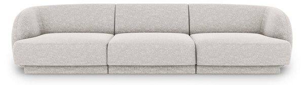 Világosszürke kanapé 259 cm Miley – Micadoni Home