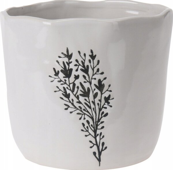 Ceramiczna osłonka na doniczkę, Ø 15 cm