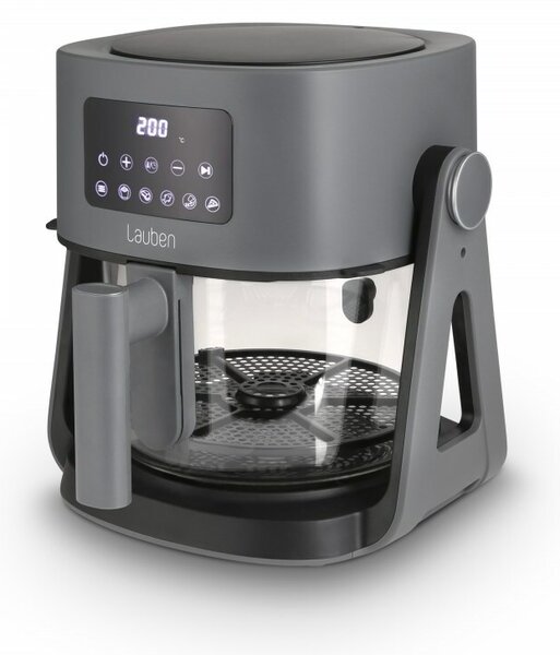 Lauben 5500BG Glass&Grill Air Fryer 3in1 5,5L 1500W Antracit