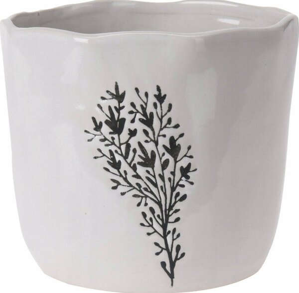 Ceramiczna osłonka na doniczkę, Ø 15 cm
