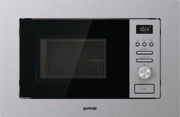 Gorenje BM201AG1X beépíthető mikrohullámú sütő 800W 20L inox