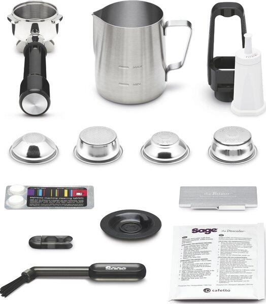 Sage SES876BSS Barista Express Impress 1850W Eszpresszó kávéfőző