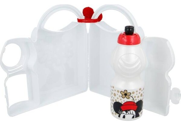 Mickey Mouse Minnie Mouse - Zestaw lunchbox i bidon 400 ml