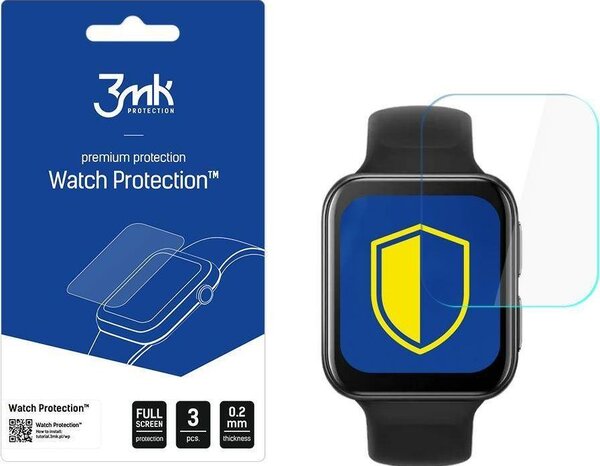 3mk Óra kijelző védőfólia ARC Oppo Watch 2 42mm