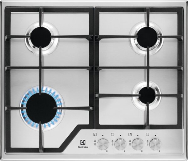 Electrolux EGS6426SX Gáz Főzőlap 60cm Rozsdamentes Acél