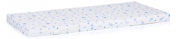 CHIPOLINO összehajtható matrac 60x120 - White - blue stars