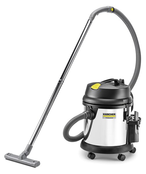 Karcher NT 27/1 Me Nedves-Száraz Portartályos Porszívó 1380 W - Ezüst