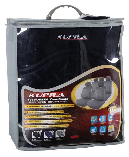 Lampa Kupra üléshuzat szett fekete (54840)