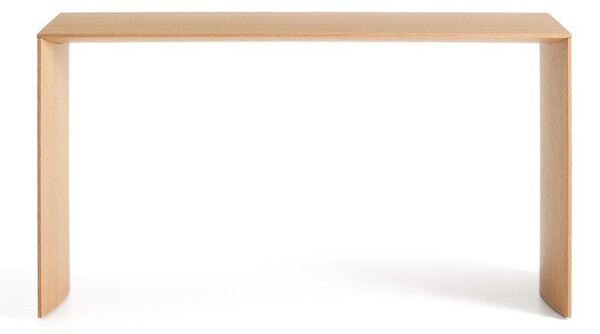 Íróasztal tölgyfa dekorral 60x140 cm Litto – Kave Home