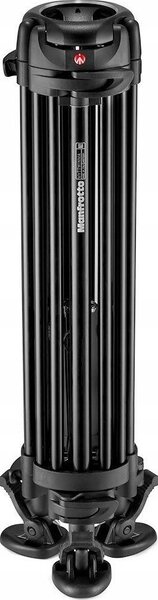 MANFROTTO Alu videó állvány, ikerláb, kökzépterpesz, 100/75mm csésze MVTTWINMA