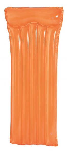 Bestway Beach Colorful Transparent felfújható gumimatrac 183x76 cm - Narancssárga