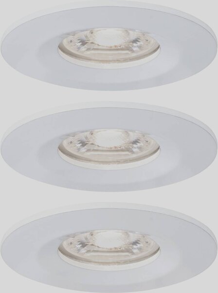 Paulmann EBL Nova mini Coin LED-es beépíthető lámpa 3 részes készlet 4 W Fehér (94299)