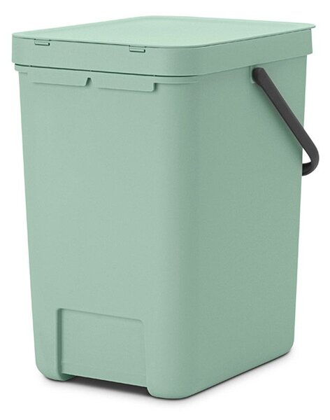 Brabantia Sort & Go 25 literes Szelektív hulladékgyűjtő szemetes - Világos zöld