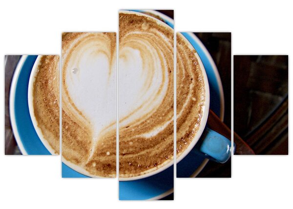 Kép - Latte Art (150x105 cm)