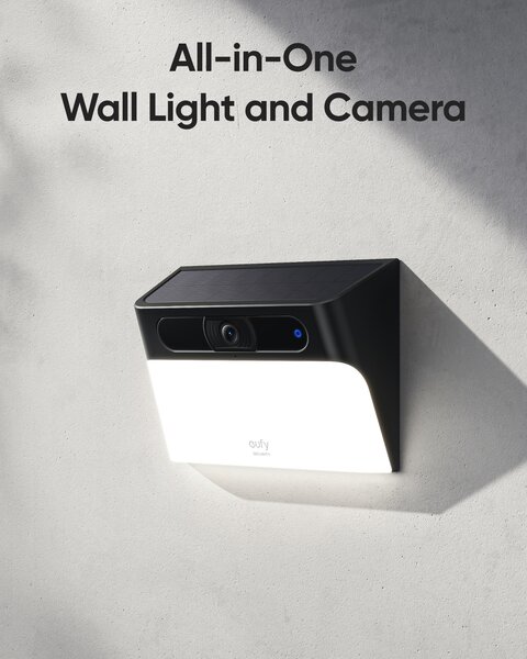 EUFY Cam S120 vezeték nélküli fali lámpa és kamera