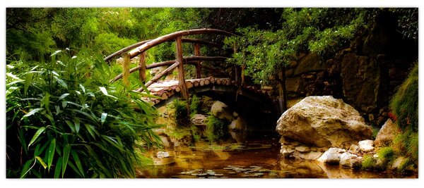 Kép - Híd a folyón (120x50 cm)