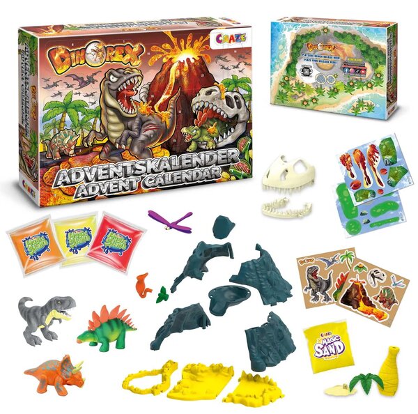 Craze DinoRex: Vulkánkitörés adventi kalendárium