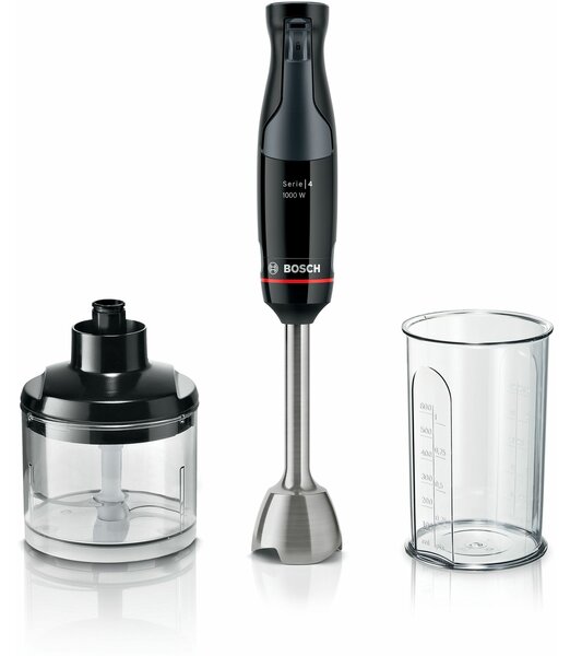 Bosch Serie 4 MSM4B620 turmixgép 0,6 L Merülő mixer 1000 W Fekete
