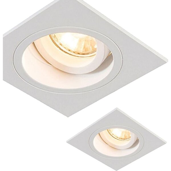 Zumaline Zuma Line Chuck DL Square 92703-N oczko lampa wpuszczana downlight kwadrat 1x50W GU10 białe