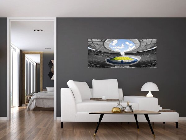 Kép - futballstadion (120x50 cm)