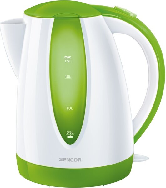 SENCOR SWK 1811GR Vízforraló, 1,8L, 2000W, Fehér/Zöld