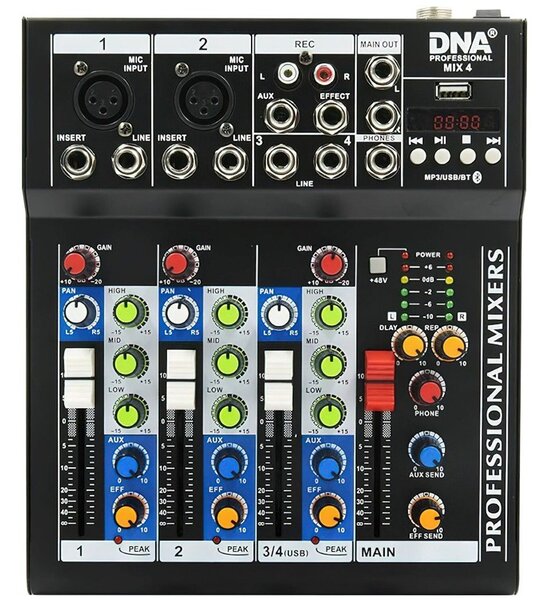 DNA MIX 4 Audió mixer