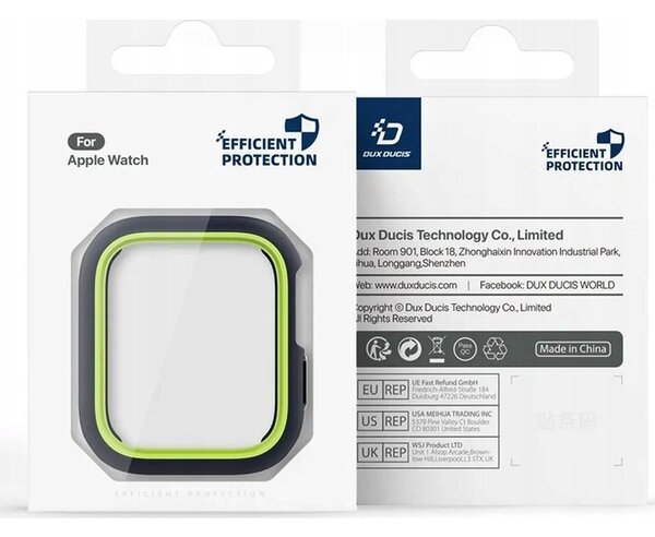 Dux Ducis BAMO műanyag óra keret (ütésállóság) VILÁGOSZÖLD Apple Watch Series 9 45mm / Watch Series 8 45mm / Watch Series 7 45mm (GP-154360)