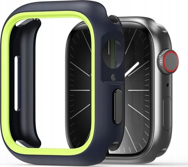 Dux Ducis BAMO műanyag óra keret (ütésállóság) VILÁGOSZÖLD Apple Watch Series 9 45mm / Watch Series 8 45mm / Watch Series 7 45mm (GP-154360)