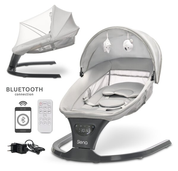 LORELLI Siena elektromos babahinta - Light Grey