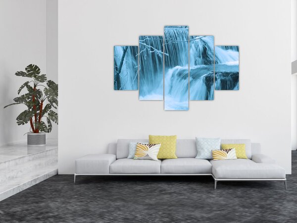 Kép - jeges vízesések (150x105 cm)