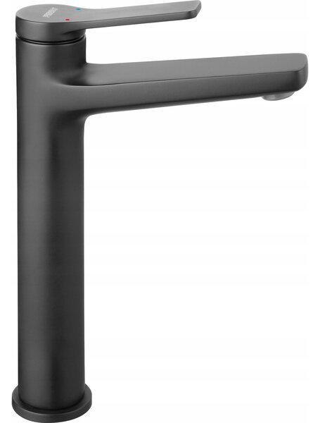 Ferro BSC2LBL Stratos Black Magasított Mosdócsaptelep