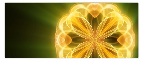Sárga virág képe (120x50 cm)